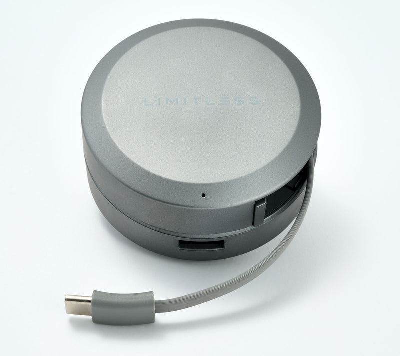 Limitless ChargeHub with With AC Prong, Built-in Cable, & Adapter Tips — View 5