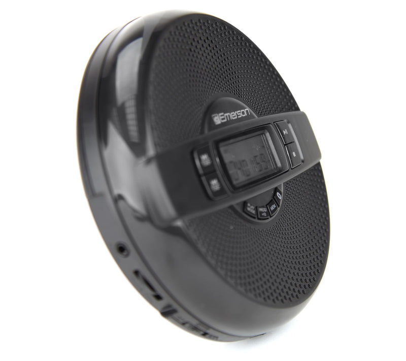 EMERSON Portable Bluetooth CD Player with FM Radio & Speaker — View 3