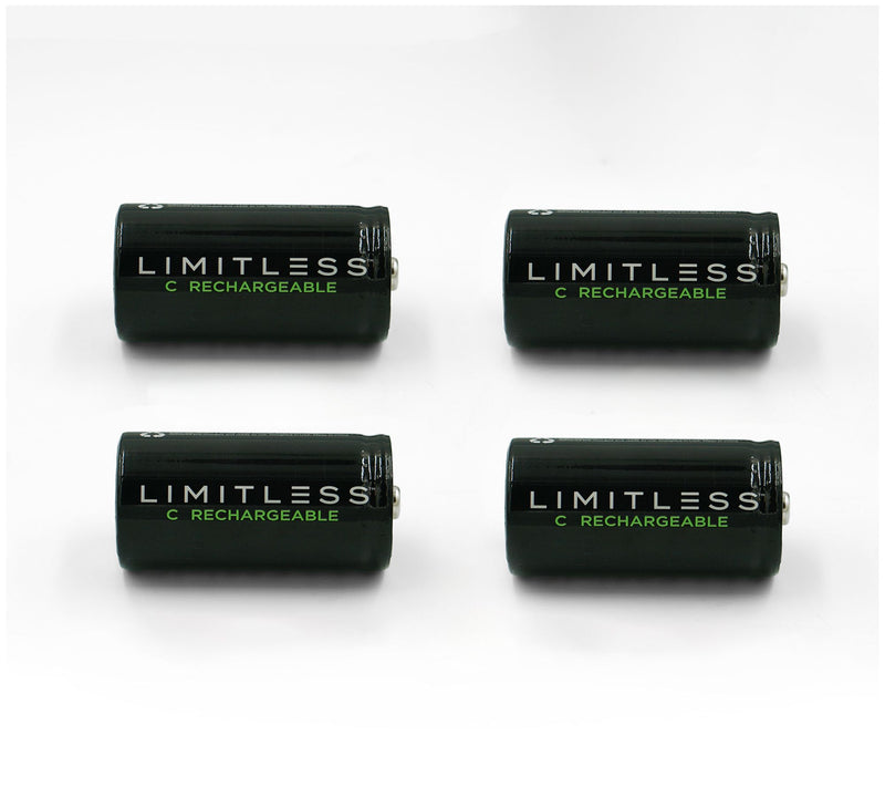 Limitless Rechargeable Batteries with Digital Display Charging Dock — View 7
