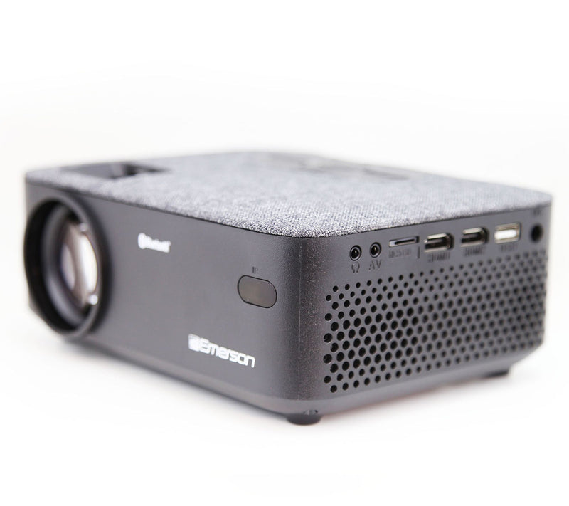 Emerson Portable Projector w/ Portable Screen &Carrying Case — View 2