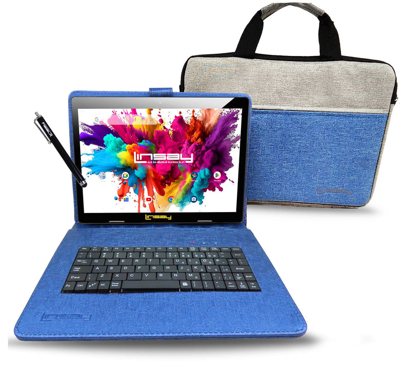 LINSAY OCTA CORE 128GB with Keyboard and Briefcase — View 8