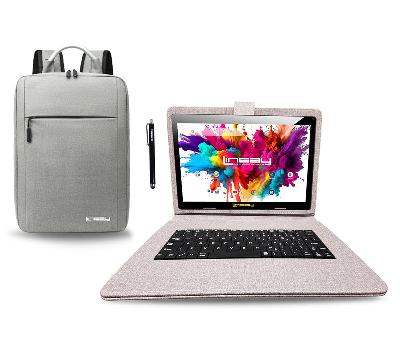 LINSAY OCTA CORE 128GB with Keyboard and Back Pack — View 11