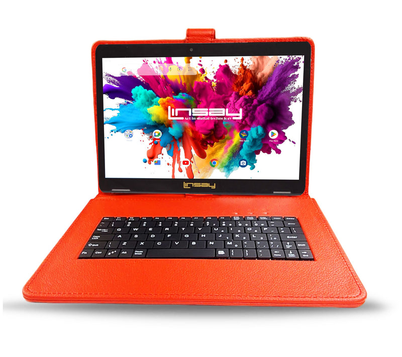 LINSAY Tab Octa Core 128GB w/ Keyboard Case Solid Special Ed — View 10