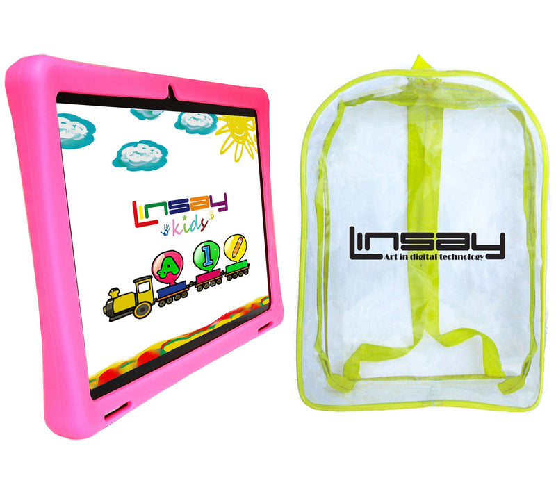 LINSAY Tab Octa Core Kids 128GB w/ Back Pack — View 11