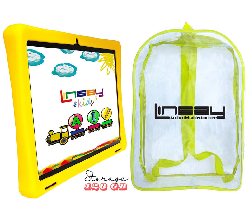 LINSAY Tab Octa Core Kids 128GB w/ Back Pack — View 13