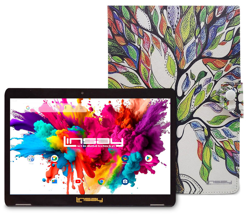 LINSAY Tab Octa Core 128GB w/ Case Shape — View 10
