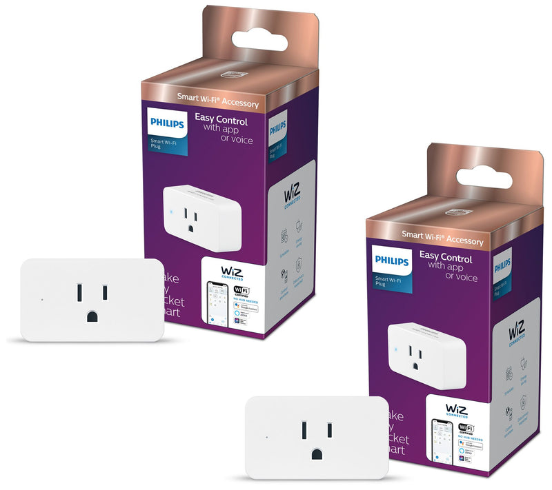 Phillips Wi-Fi Smart Plug with Voice Control 2-Pack — Main view