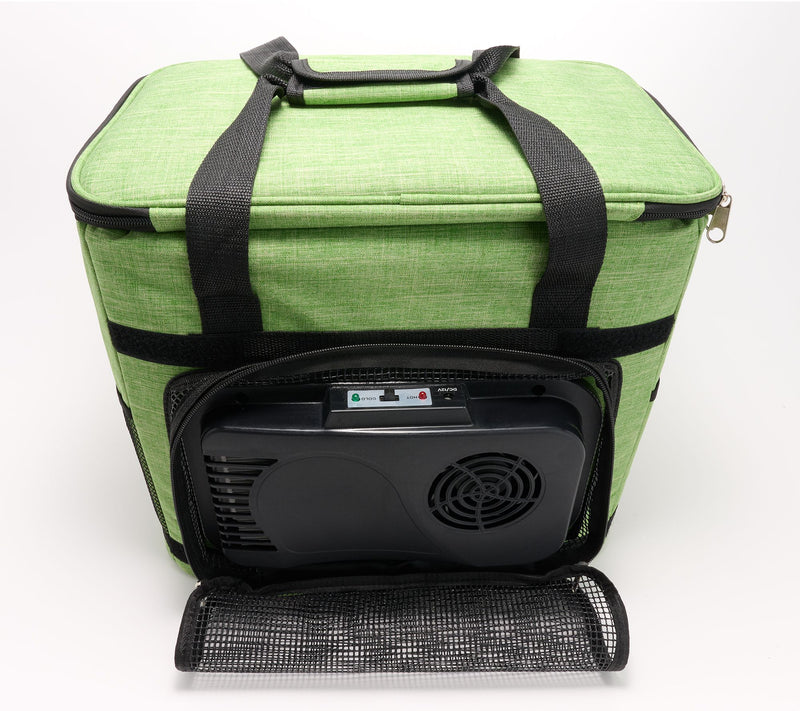 HALO 28L Capacity Thermoelectric Cooler & Heater Collapsible Bag — View 10