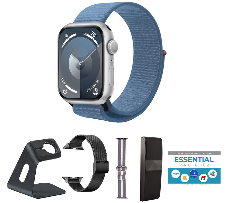Apple Watch Series 9 45mm GPS Smartwatch with Sport Loop Band — View 31