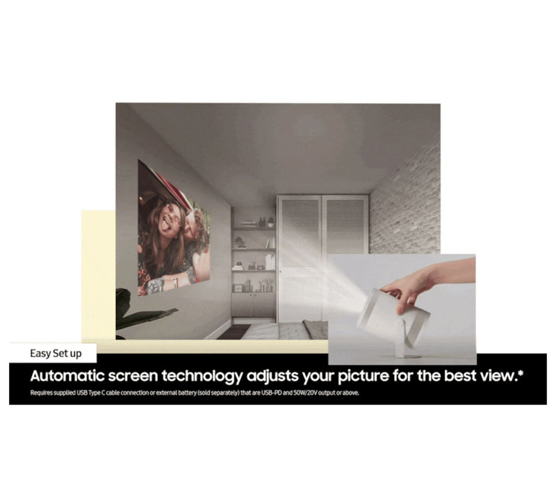 Samsung The Freestyle Gen 2 w/ Gaming Hub Projector — View 5