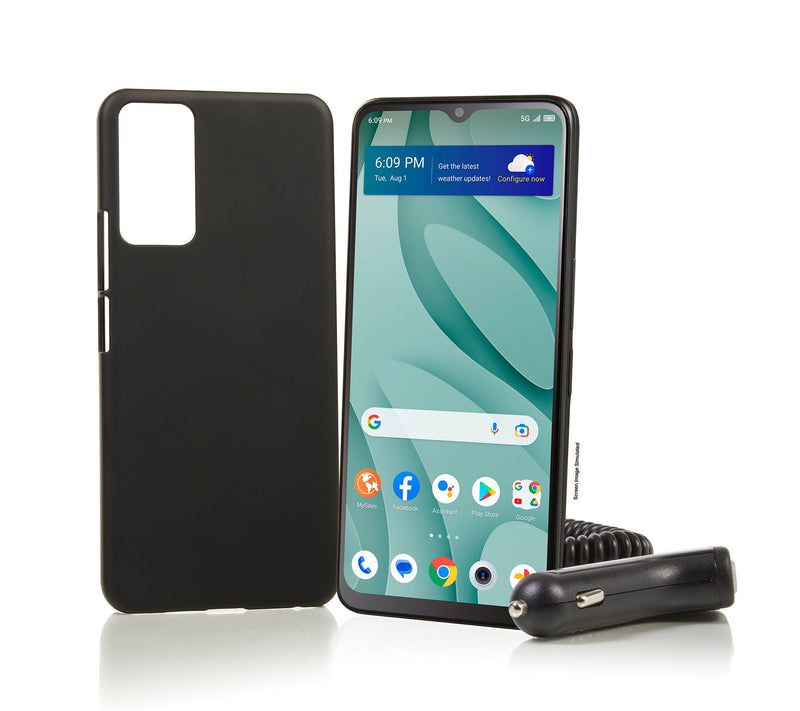 Tracfone TCL 40 XE 5G Smartphone with Talk/Text & Accessories — View 5