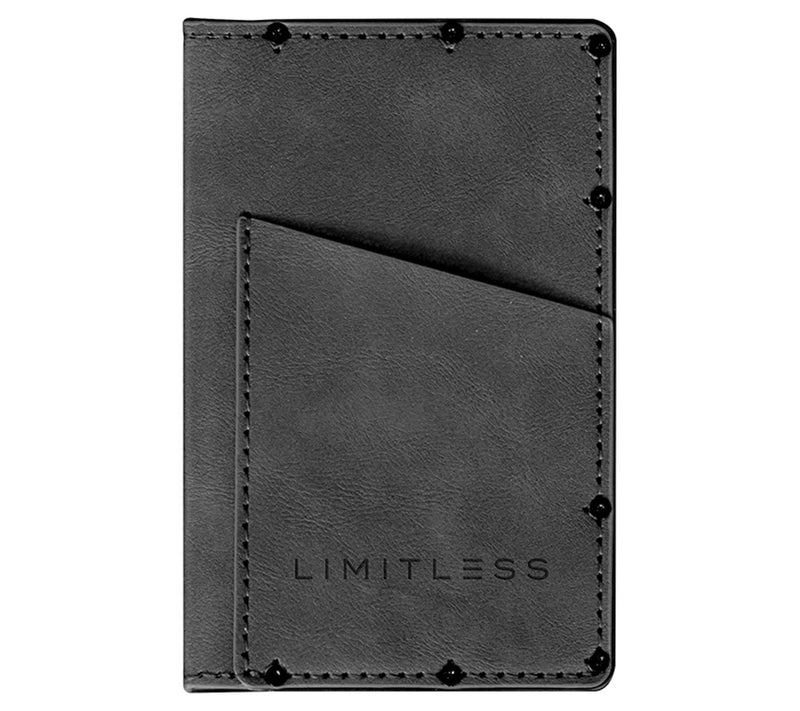 Limitless 5,000mAh Power Bank with Built in RFID Faux Leather Wallet — View 8