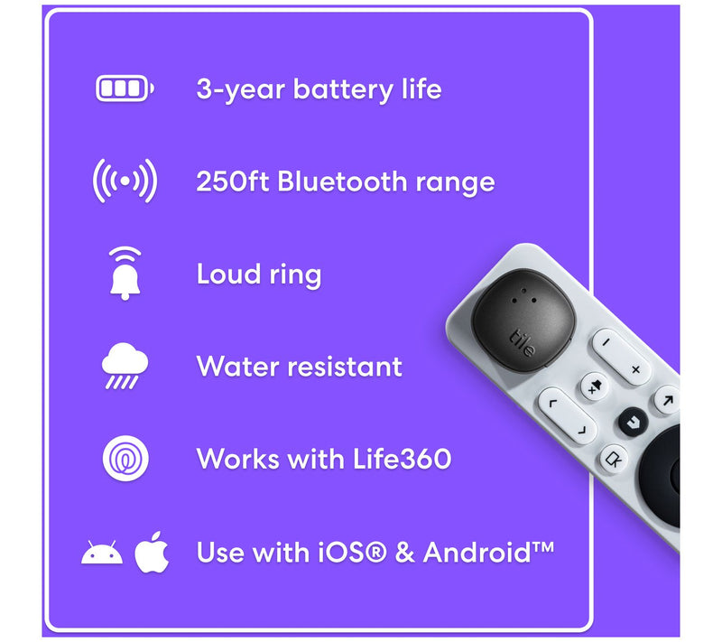 Life360 Tile Sticker Black — View 6