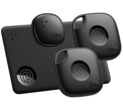 Life360 Tile Mate Essentials 4-Pack Black