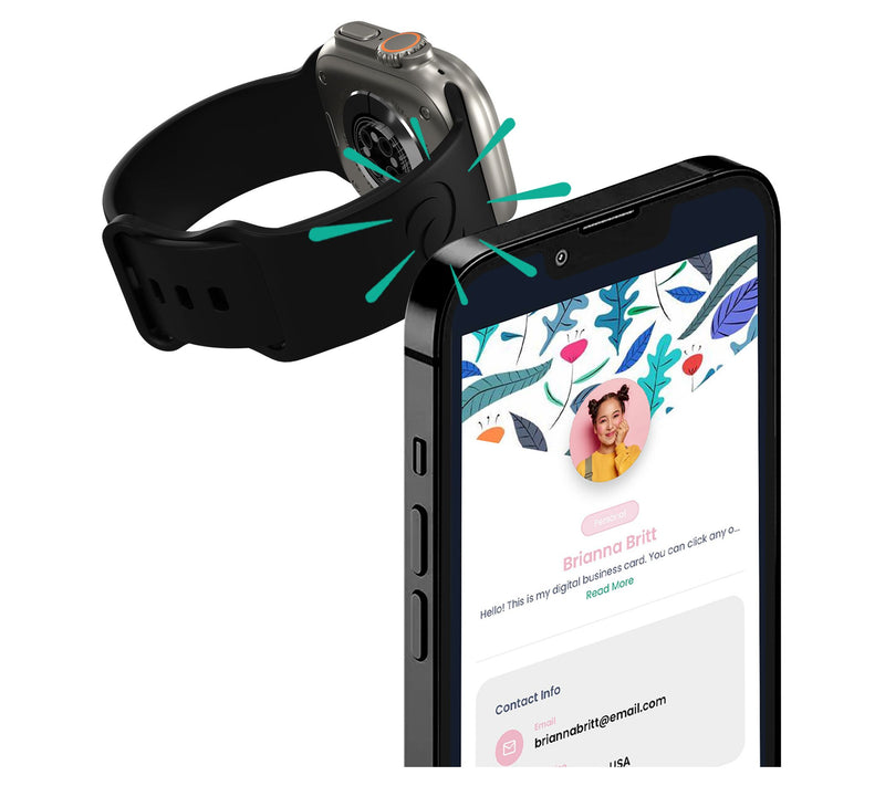 Contact Co. Smart Silicone Band for Apple Watch — Main view