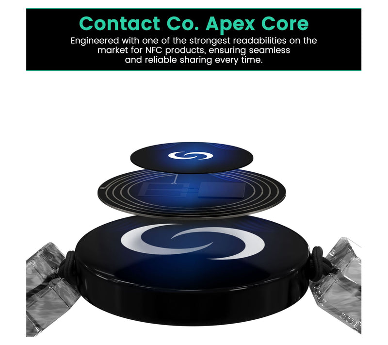 Contact Co. Smart Tap-to-Share Wearable Pendant — View 8