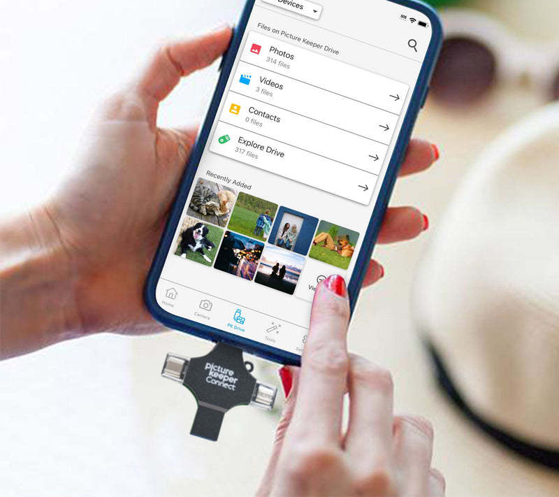 Picture Keeper Connect 128GB Digital Storage Device — View 15