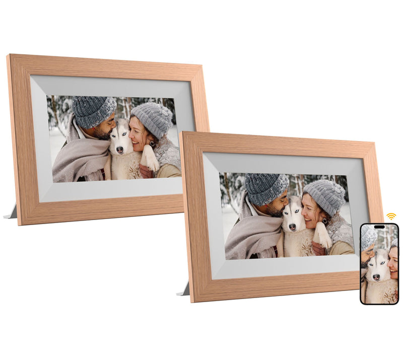 Kodak Set of 2, 7" Touchscreen Digital Wi-Fi Photo Frames — View 7