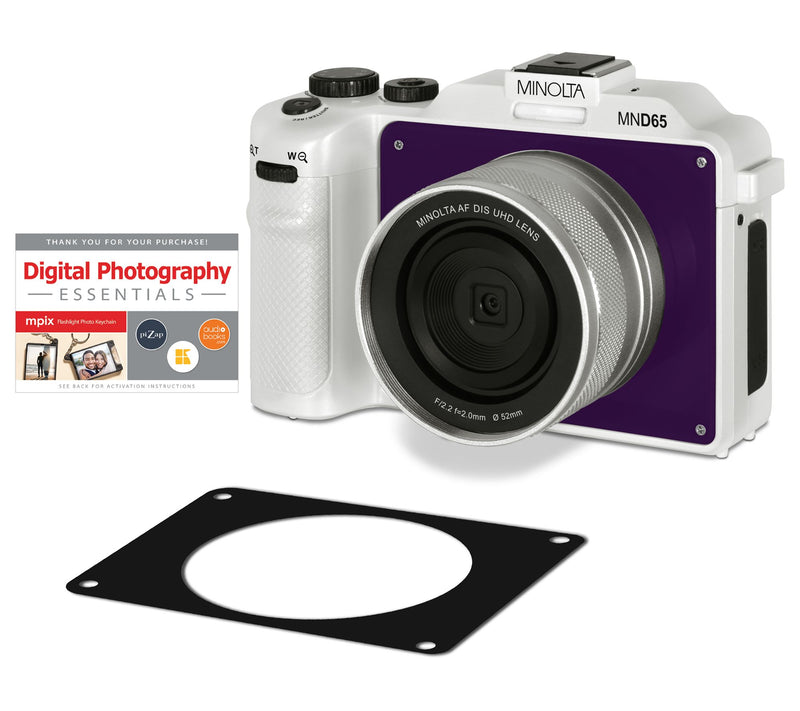 Minolta MND65 56MP & 18x Zoom Camera with 32GB SD Card & Accessories — View 9
