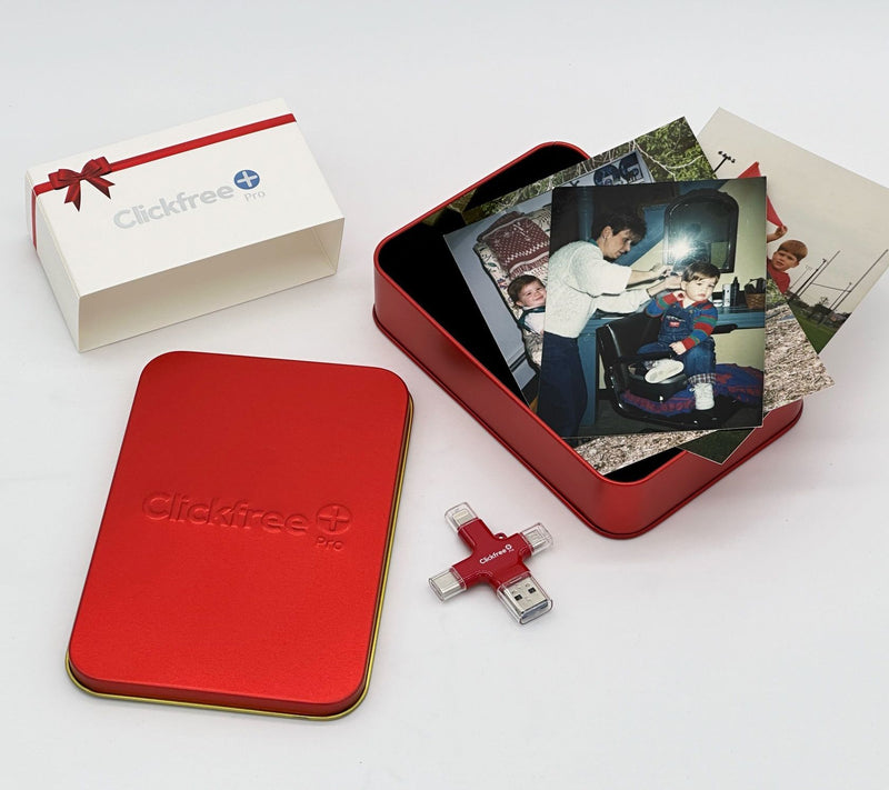 Clickfree Pro 64GB Photo & Video Storage Device with Gift Tin — View 16