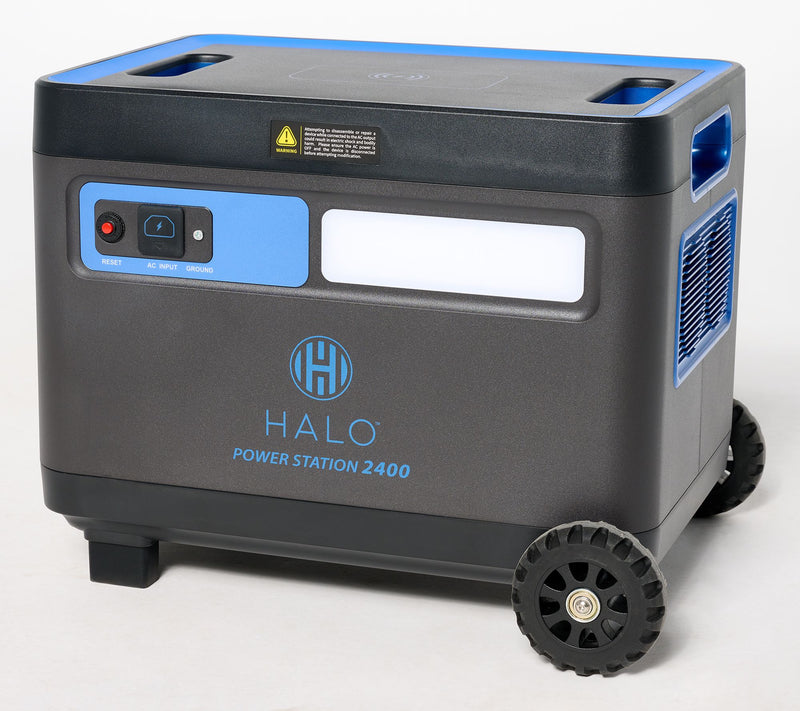 HALO 2400W Power Station with Built in Trolley & 1800Wh Capacity — View 6