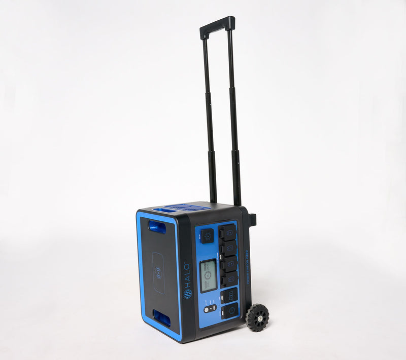 HALO 2400W Power Station with Built in Trolley & 1800Wh Capacity — View 7