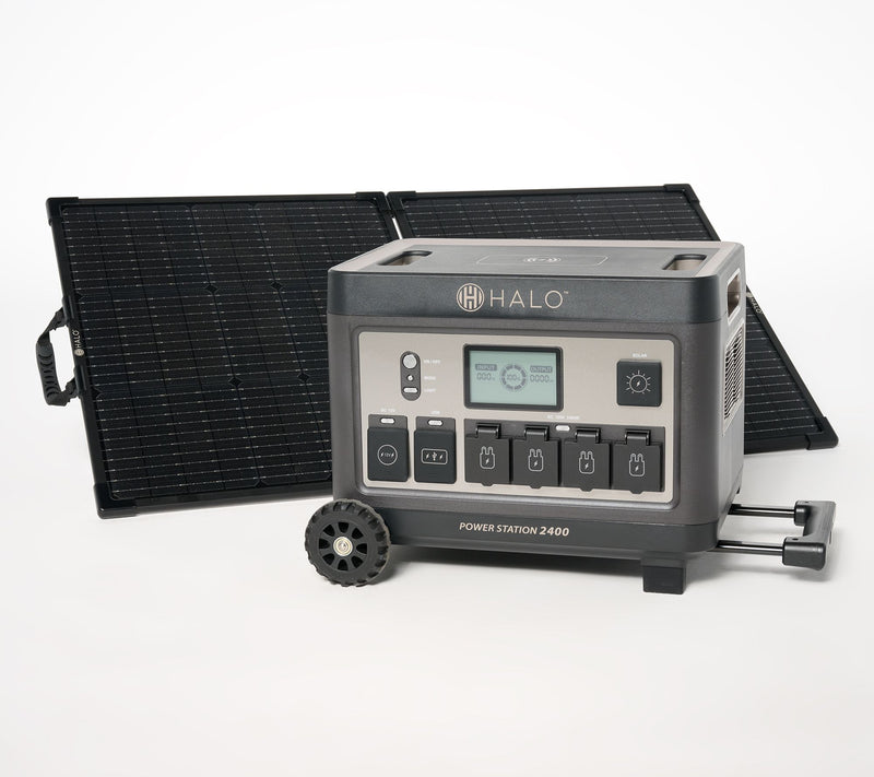 HALO 2400W Power Station with Built in Trolley & Solar 1800Wh Capacity — View 15