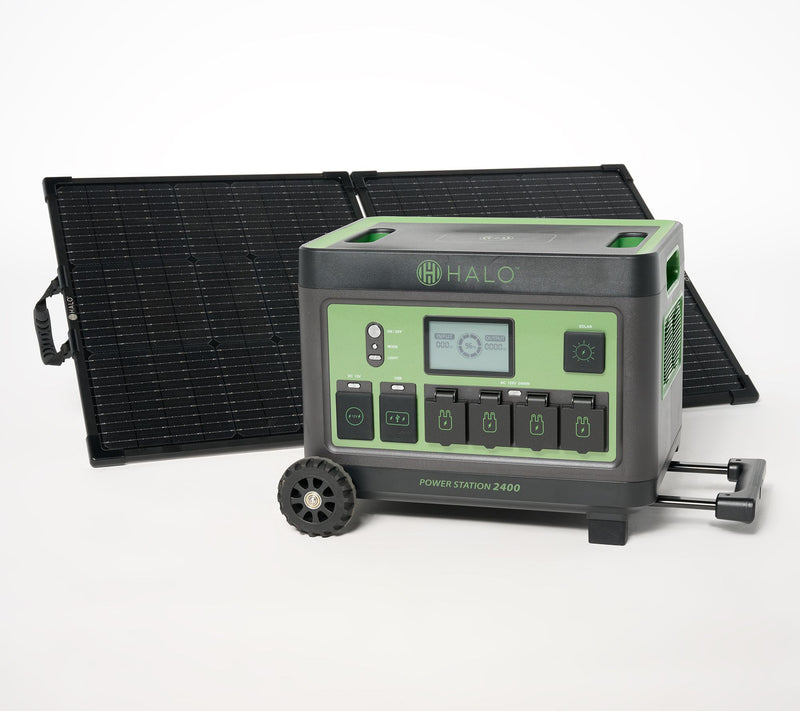 HALO 2400W Power Station with Built in Trolley & Solar 1800Wh Capacity — View 16