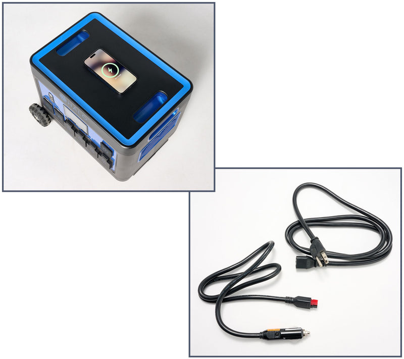 HALO 2400W Power Station with Built in Trolley & Solar 1800Wh Capacity — View 10