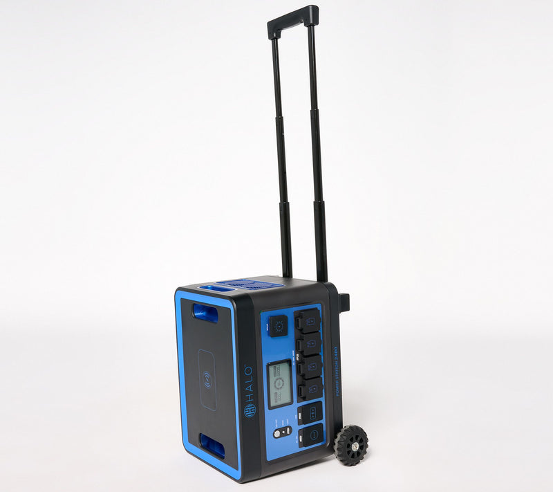HALO 2400W Power Station with Built in Trolley & Solar 1800Wh Capacity — View 8