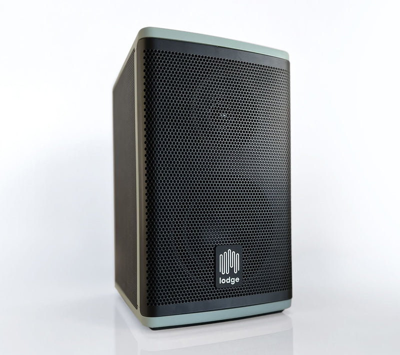 Lodge Outdoor Solar Charging Speaker and Two Ground Stakes — Main view
