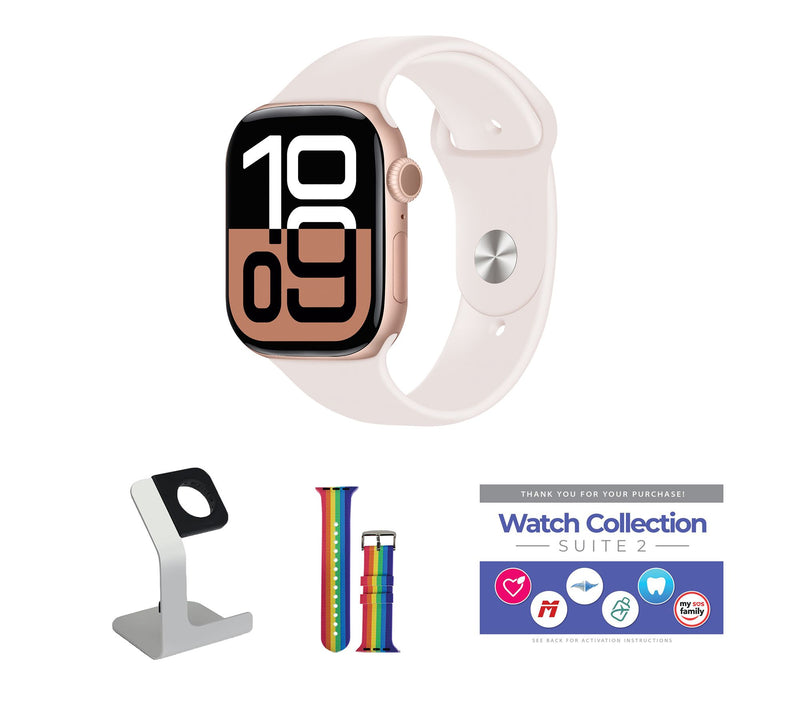 Apple Watch Series 10 GPS + Cellular 46mm M/L Bundle — View 29