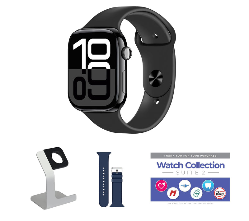 Apple Watch Series 10 GPS + Cellular 46mm M/L Bundle — View 32