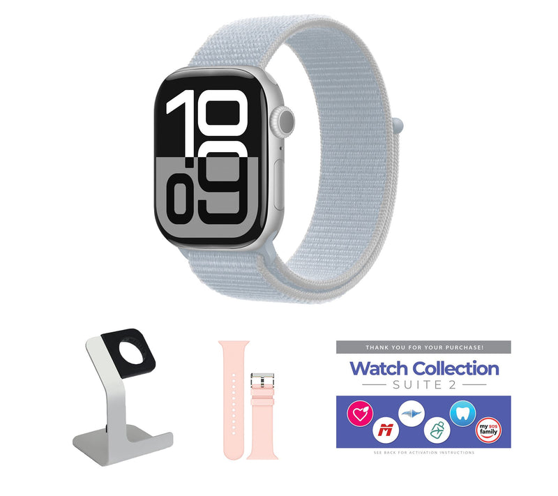 Apple Watch Ser ies 10 GPS 46mm Sport Loop Bun dle — View 23