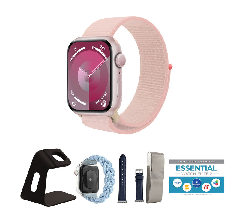 Apple Watch Series 9 45mm GPS Smartwatch with Sport Loop Band — View 17