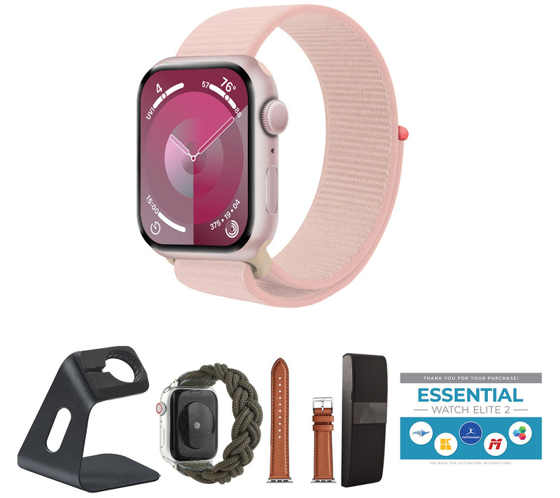 Apple Watch Series 9 45mm GPS Smartwatch with Sport Loop Band — View 11