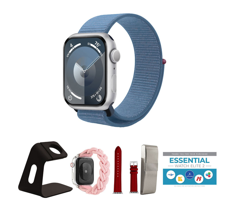 Apple Watch Series 9 45mm GPS Smartwatch with Sport Loop Band — View 23