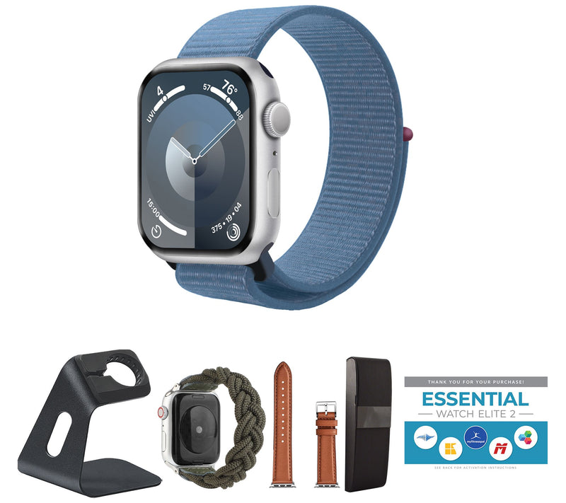 Apple Watch Series 9 45mm GPS Smartwatch with Sport Loop Band — View 21