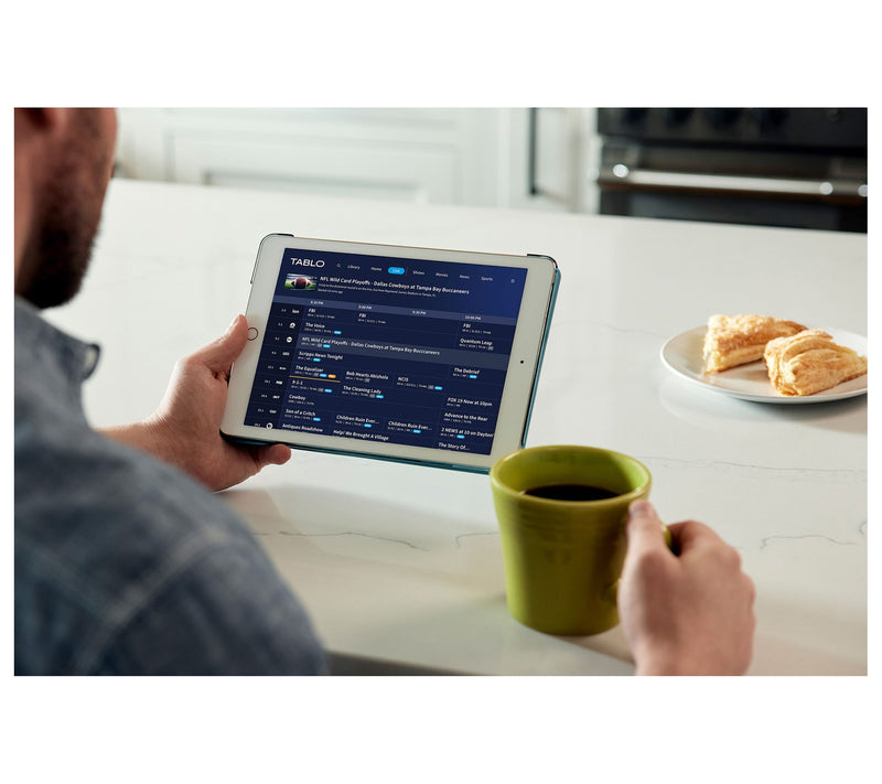 Tablo 4th Gen 2-Tuner 128GB Over the Air DVR & 35 Mile TV Antenna — View 5
