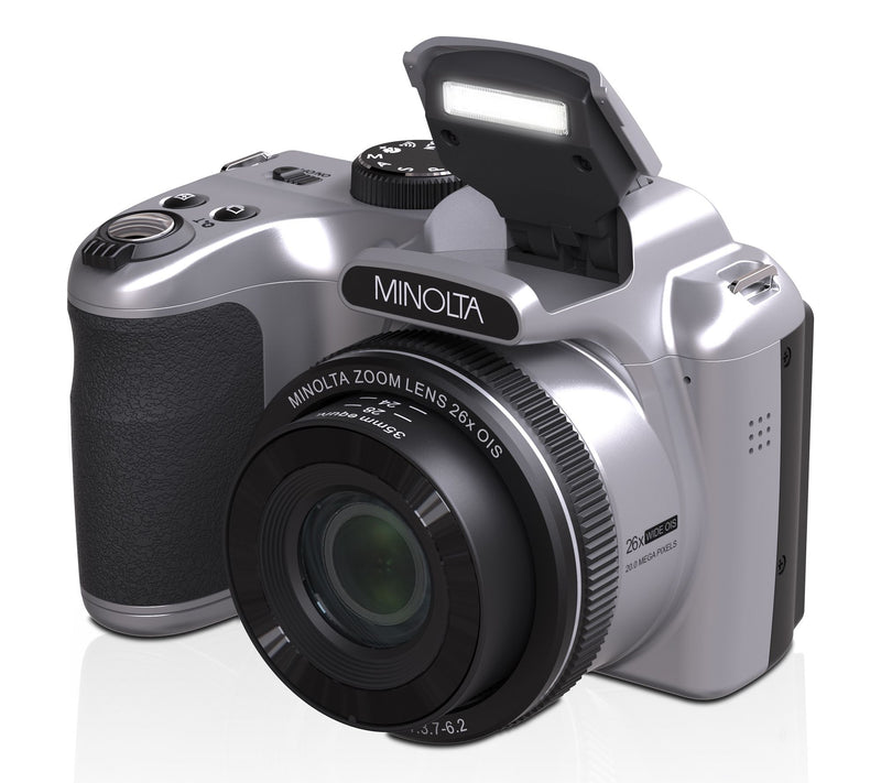 Minolta MN26Z Camera with 20MP & 26X Optical Zoom & Accessories — View 9