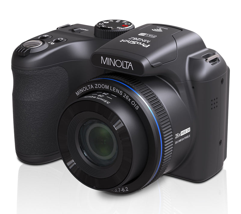 Minolta MN26Z Camera with 20MP & 26X Optical Zoom & Accessories — View 11