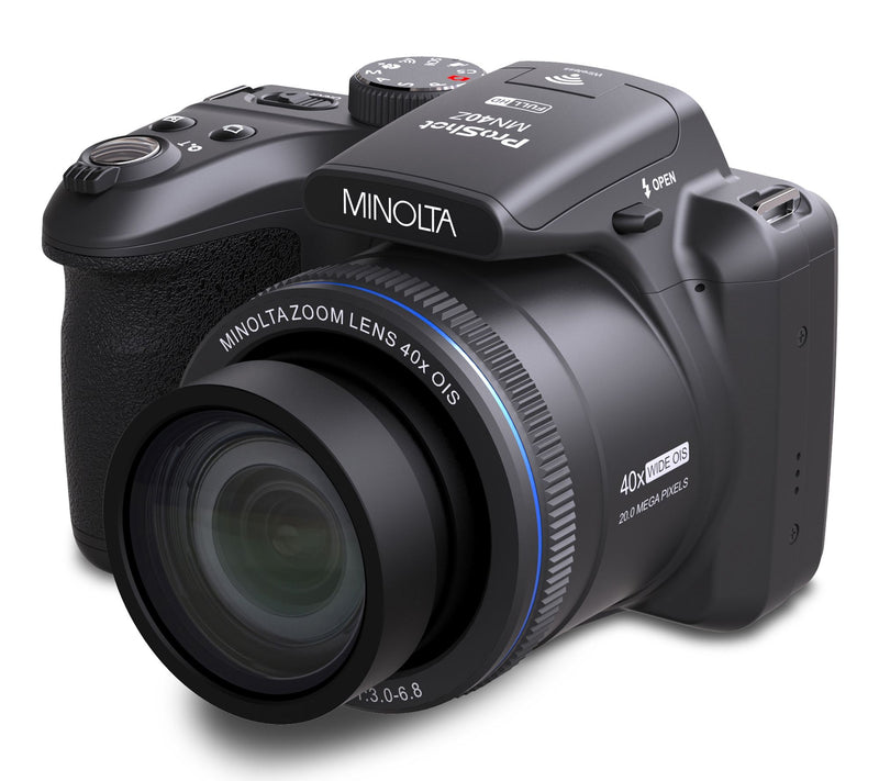 Minolta MN40Z Camera w/ 40X Optical Zoom, Blink Detection, WiFi — Main view