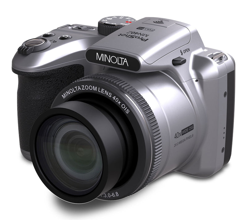 Minolta MN40Z Camera w/ 40X Optical Zoom, Blink Detection, WiFi — View 9