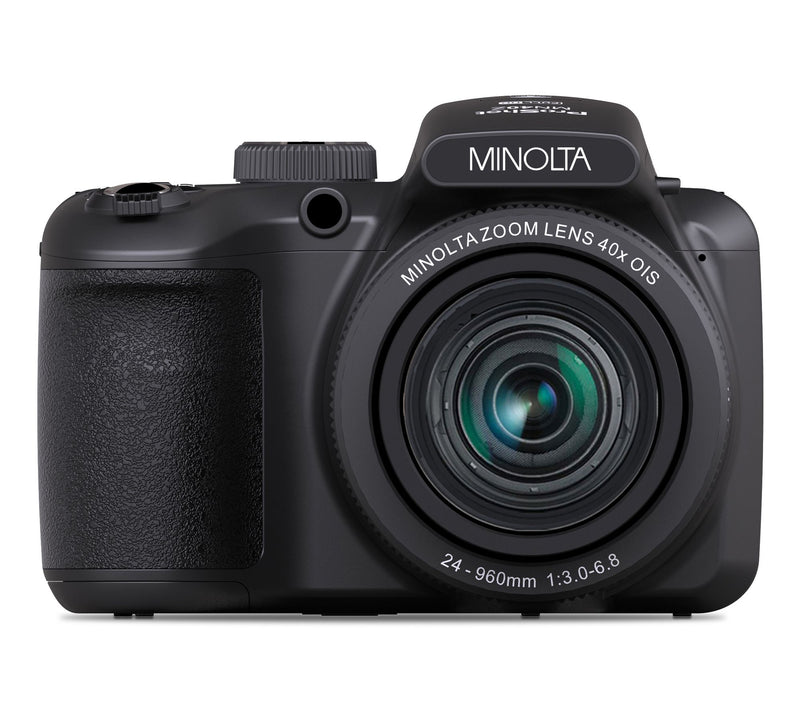 Minolta MN40Z Camera w/ 40X Optical Zoom, Blink Detection, WiFi — View 10