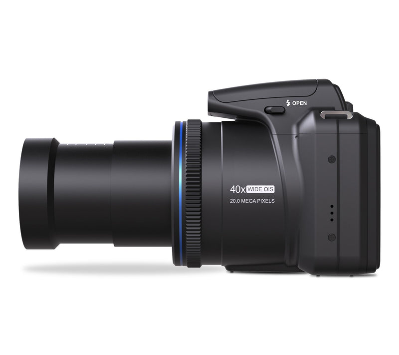 Minolta MN40Z Camera w/ 40X Optical Zoom, Blink Detection, WiFi — View 13