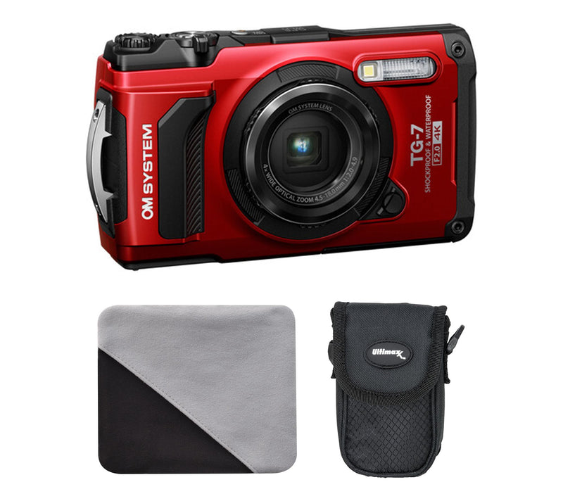 OM SYSTEM Tough TG-7 Digital Camera Bundle — View 12