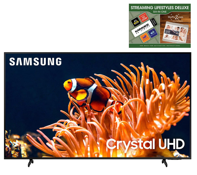 Samsung 2024 75" DU8000 4K UHD Smart TV w/ 2YR Warranty & Voucher — Main view