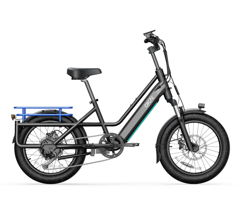 OKAI E-Kargo EB70 Cargo Utility Electric Bike — View 3