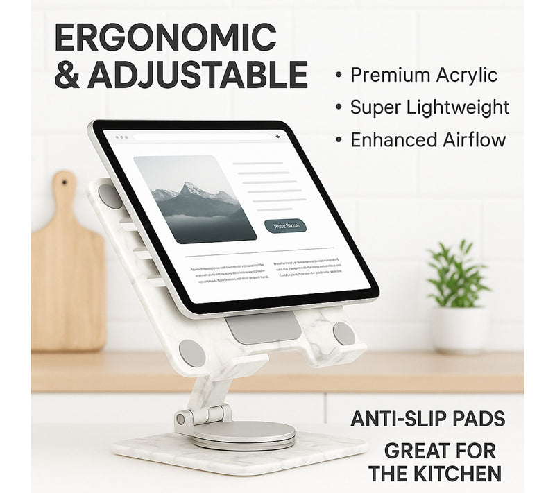 Pristine Screen Universal Rotating Tablet Stand and Holder — View 27