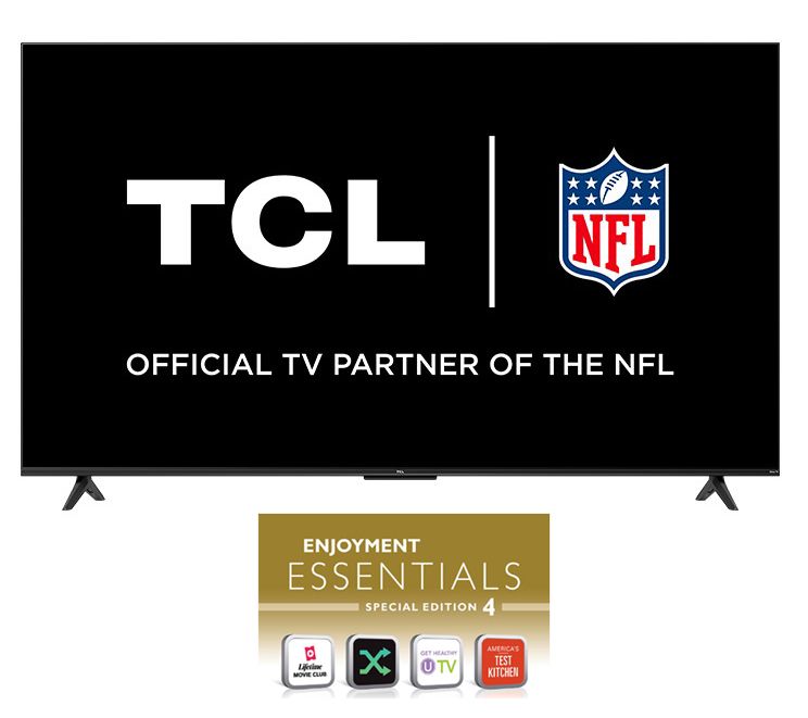 TCL 65" 4-Series 4K UHD HDR LED Smart Roku TV — Main view